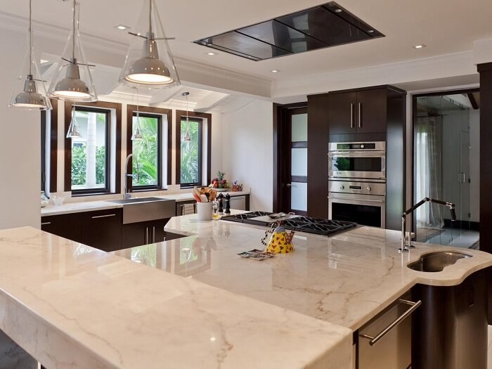 Sử dụng đá Marble trong ốp bếp có phải lựa chọn đúng đắn không